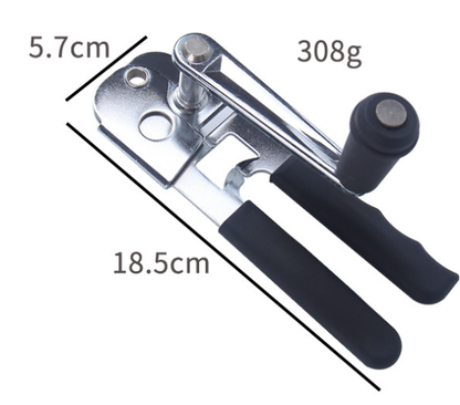 Heavy-Duty Manual Can Opener with Ergonomic Grip - Stainless Steel Cutter & Bottle Opener - Image 5