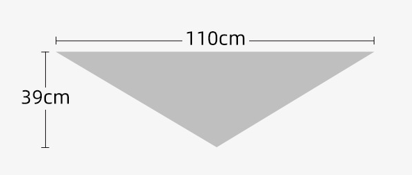2-Piece Pink Elegant Wool Blend Triangle Scarf - Luxurious Knit Shawl for Women (39 x 110cm) - Image 4