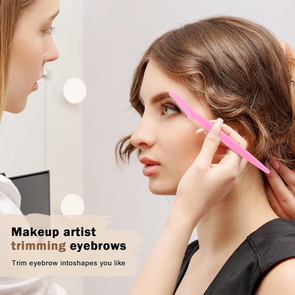 40-Piece Eyebrow Razor & Dermaplaning Tool Set(Colorful) - Image 7