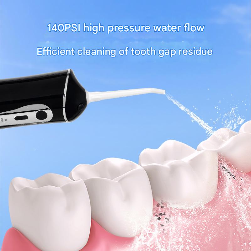 CharmHome Portable Oral Irrigator - 3 Modes, 140 PSI, IPX7 Waterproof(Pink) - Image 2