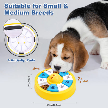 Interactive Dog Puzzle Feeder Toy - Slow Feeder for IQ Training & Mental Stimulation(purple) - Image 2