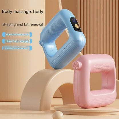 Portable Body Sculpting & Muscle Relaxation Massager with 8 Heads - 5 Speeds(purple) - Image 2