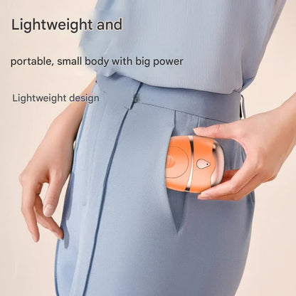 Portable Nano Mist Eye Massager & Humidifier - USB-C, Hot Compress, Wrinkle Reduction & Deep Hydration(orange) - Image 5