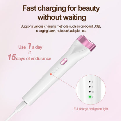 Rechargeable Heated Eyelash Curler - 3 Temperature Settings, 30s Rapid Heating & Anti-Scald Design(Pink) - Image 4