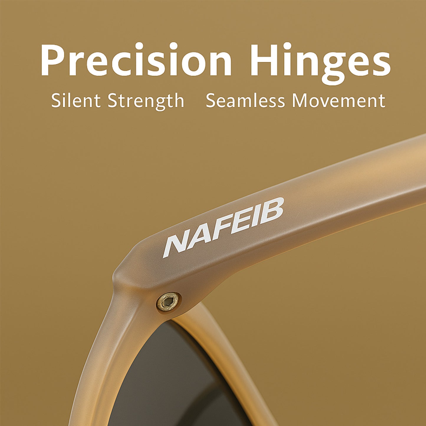 NAFEIB Polarized Sports Sunglasses - Lightweight TR90 Frame, UV400 Protection for Riding & Outdoor Activities(Transparent) - Image 2