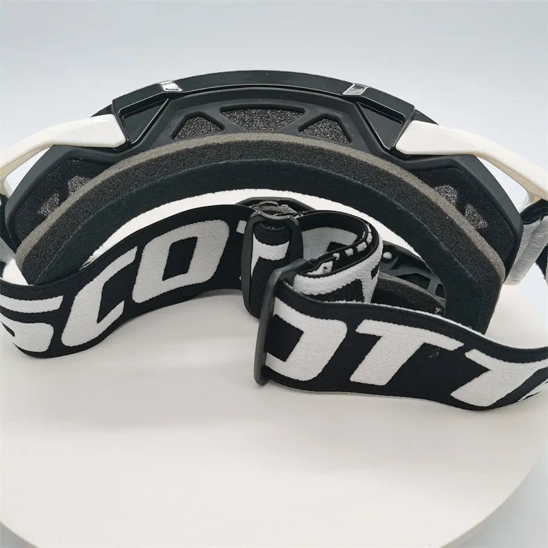 Performance Motocross & Off-Road Goggles - Increased Impact Protection with Lens Lock System(Red frame red film) - Image 2