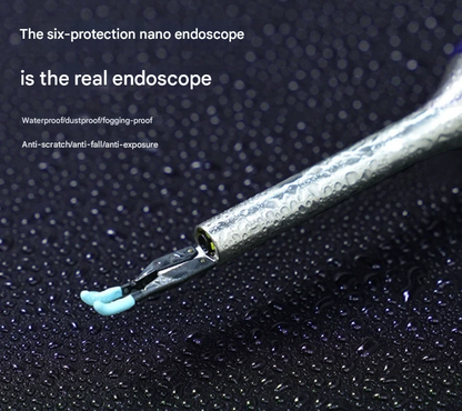 Smart Visual Ear Cleaner with HD Endoscope & Precision Tweezers - Safe for Adults & Children(Light blue) - Image 3