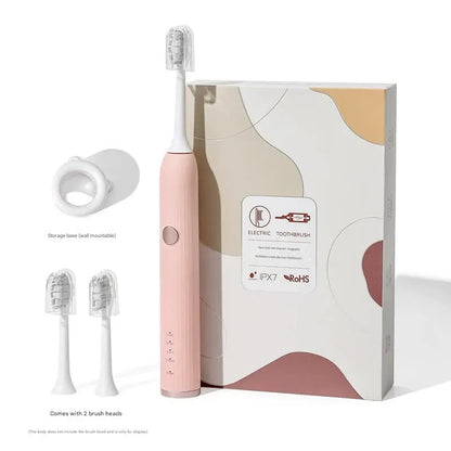 Advanced Sonic Electric Toothbrush - 8 Modes, Long Battery Life (300 Days Standby), Gentle & Effective Cleaning(Pink)