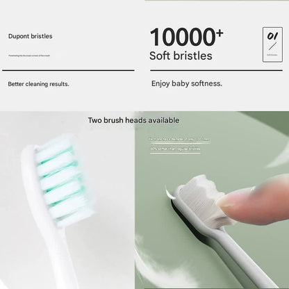 Sonic Electric Toothbrush with 31000 VPM, 4 Modes, 10000+ Soft Bristles, Travel Case & Charging Base(Pink) - Image 3
