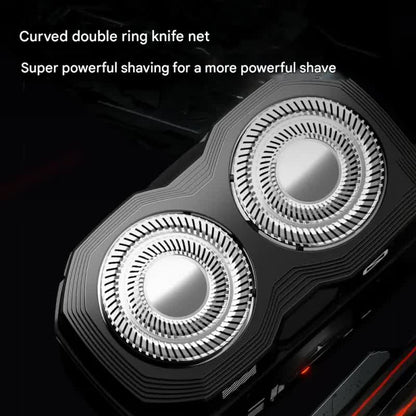 K002 Mini Electric Shaver - 3D Floating Head, IPX7 Waterproof, Type-C Charging, 70 Min Runtime Product Description(Black) - Image 3