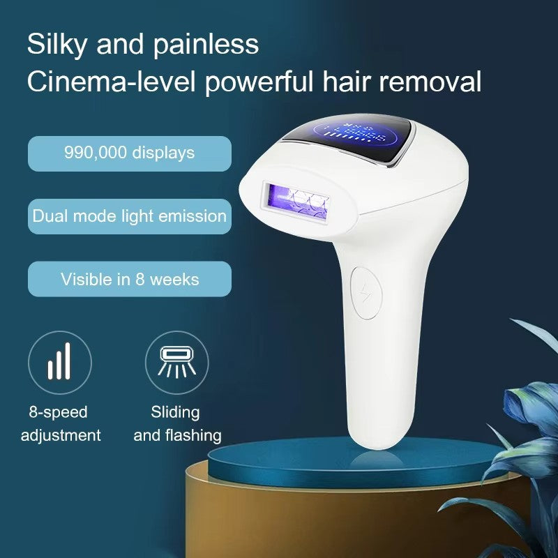 IPL Laser Hair Removal Device - 990,000 Flashes, 8 Intensity Levels, Dual Mode for Full Body(white) - Image 2