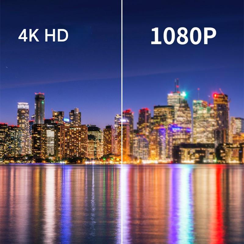 Ultra HD 4K Dual Lens Digital Camera - 44MP, 4X Zoom, 2.4" Screen, Complete with 64GB Card (pink) - Image 3