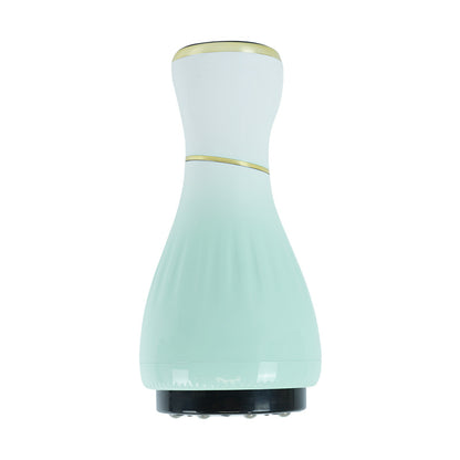 Gradient white green Portable Electric Cupping Therapy Device - Adjustable Intensity & Heat - Image 2