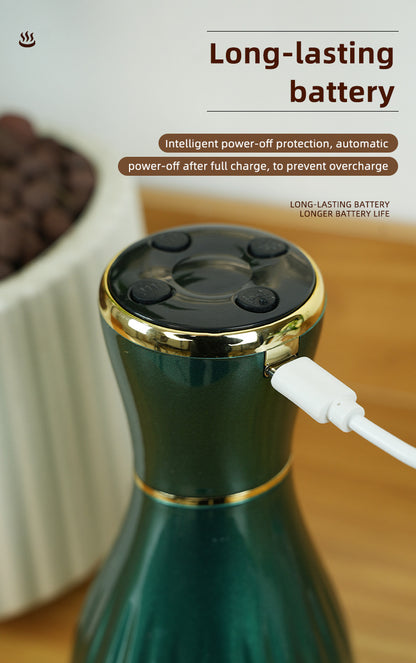 Red Portable Electric Cupping Therapy Device - Adjustable Intensity & Heat - Image 5