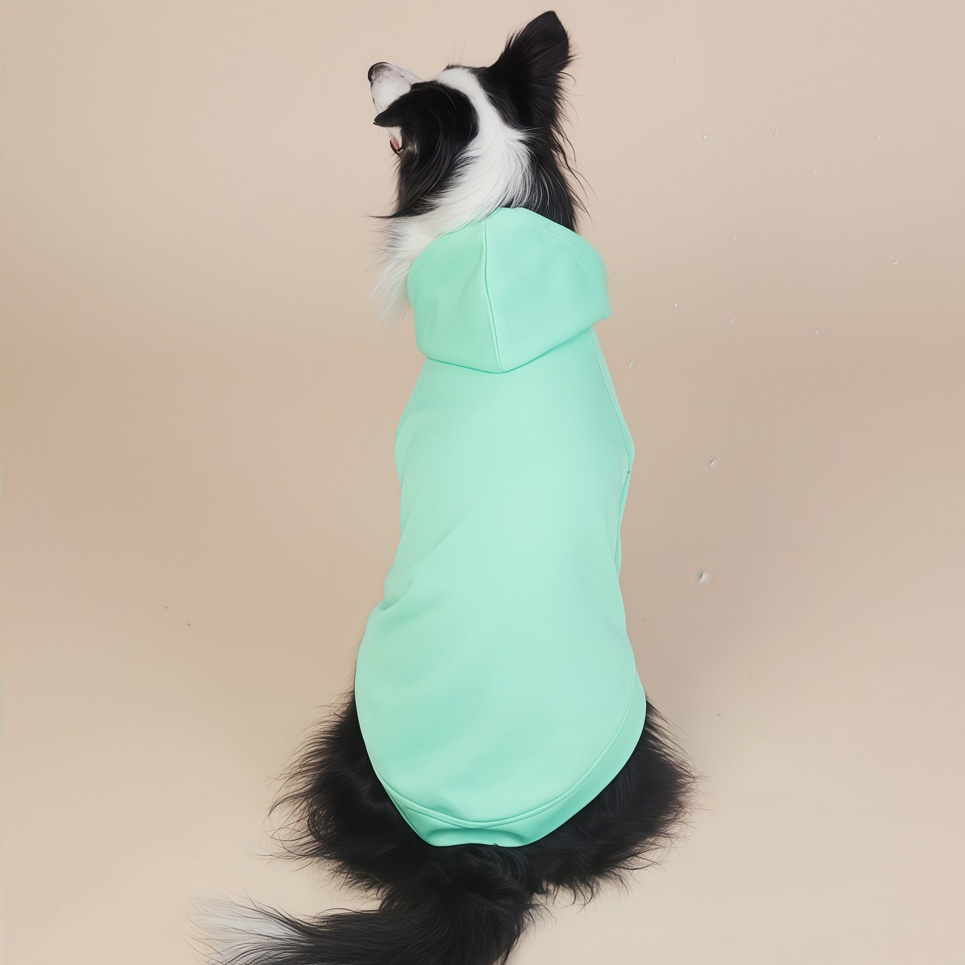 Green Classic Dog Sweatshirt with Hood & Drawstrings - For Large Dogs (Size : 9XL) - Image 2