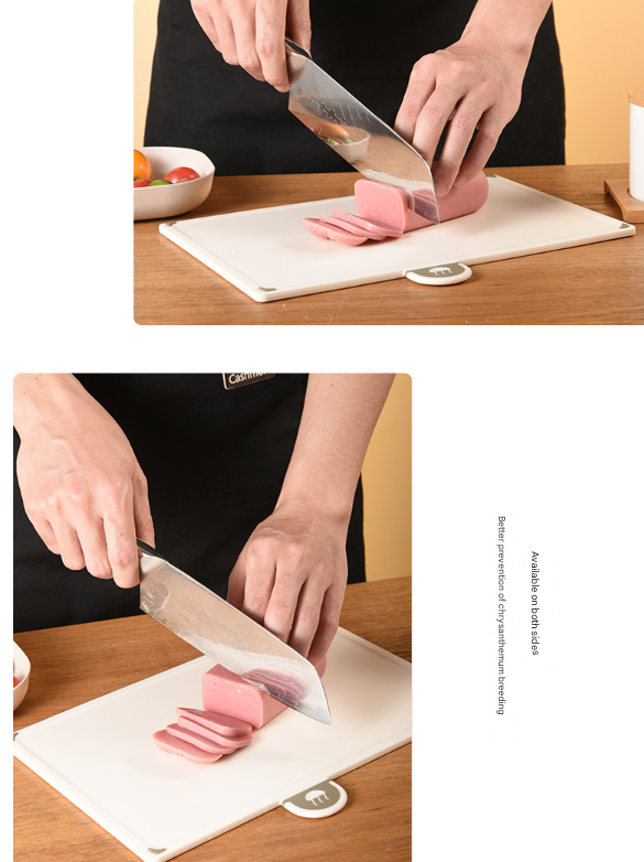 Coloerful 4-Piece Colour-Coded Index Cutting Board Set with Storage Stand - Food-Safe PP, Non-Slip, Easy Clean Kitchen Chopping Boards - Image 7