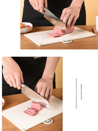 Coloerful 4-Piece Colour-Coded Index Cutting Board Set with Storage Stand - Food-Safe PP, Non-Slip, Easy Clean Kitchen Chopping Boards - Image 7