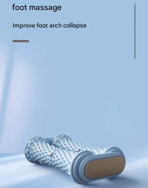 Purple Ergonomic Dual Foot Massage Roller - Deep Tissue Relief for Plantar Fasciitis, Arch Pain & Tired Feet - Image 6