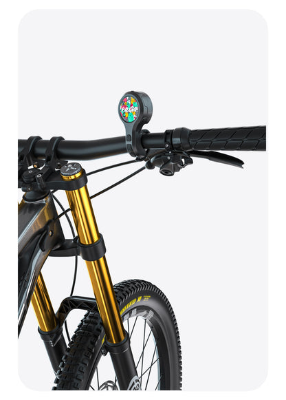 Black Style C Ultra-Loud Electric Bike Horn - 130dB USB Rechargeable, IPX6 Waterproof, Easy Mount Bicycle Safety Bell - Image 9