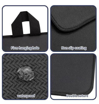 Black Premium Heat Resistant Stovetop Protector Mat - Waterproof, Anti-Slip & Easy Clean Kitchen Guard (61.5x53cm) - Image 5