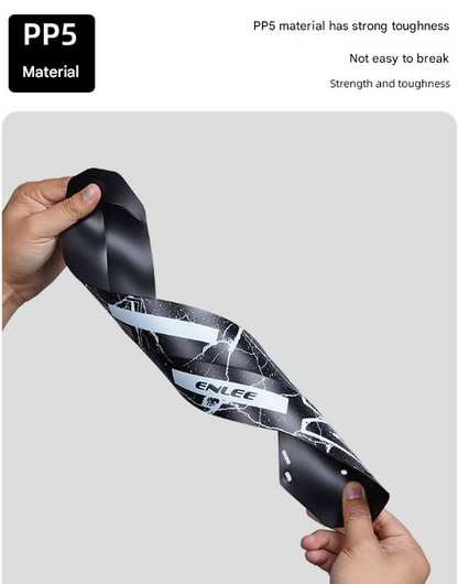 Style D Black and Pink Lightweight Bicycle Rear Mudguard - Adjustable PP5 Fender for MTB, Road & Folding Bikes (NOT for V-Brakes) - Image 6