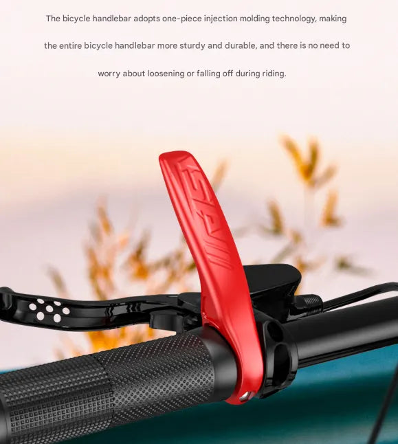 Pink Ultralight Ergonomic Bike Bar Ends - High-Strength Composite Horn Grips (22.2mm) - Image 6