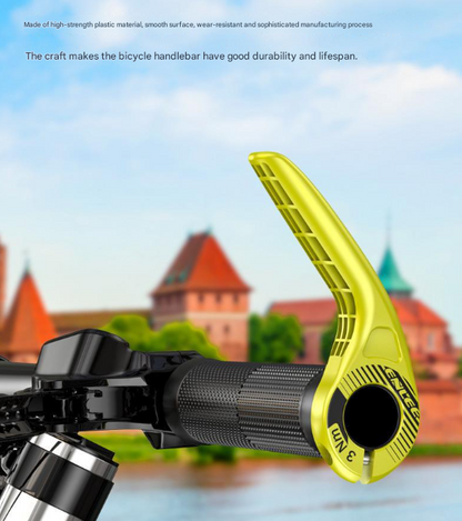 Pink Ultralight Ergonomic Bike Bar Ends - High-Strength Composite Horn Grips (22.2mm) - Image 8