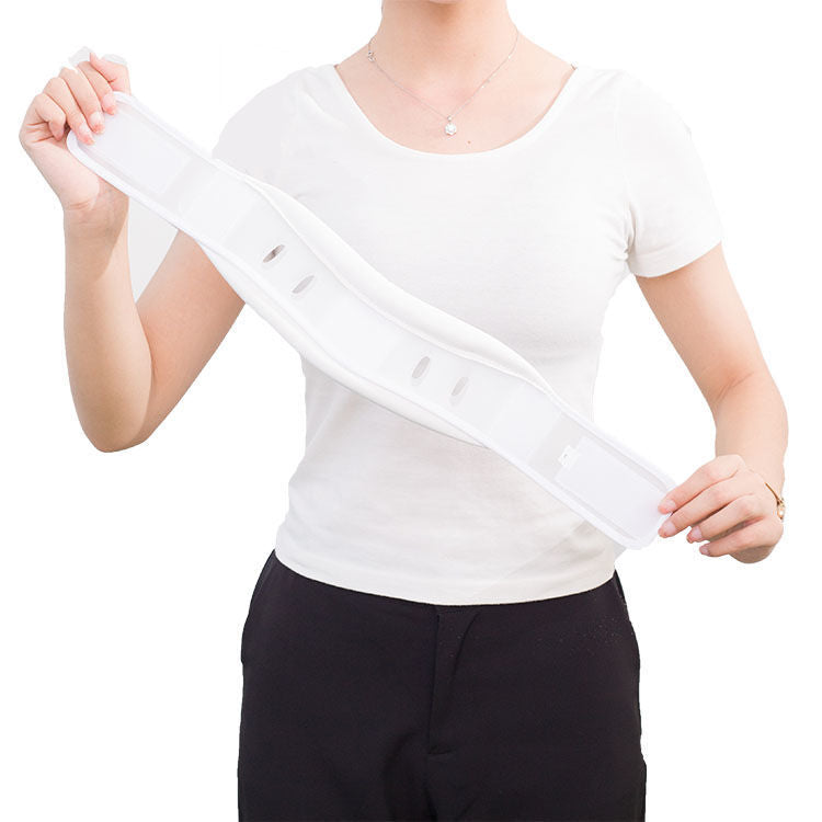 Size S White Adjustable Cervical Collar Neck Brace - Breathable Support for Pain Relief & Posture - Image 5