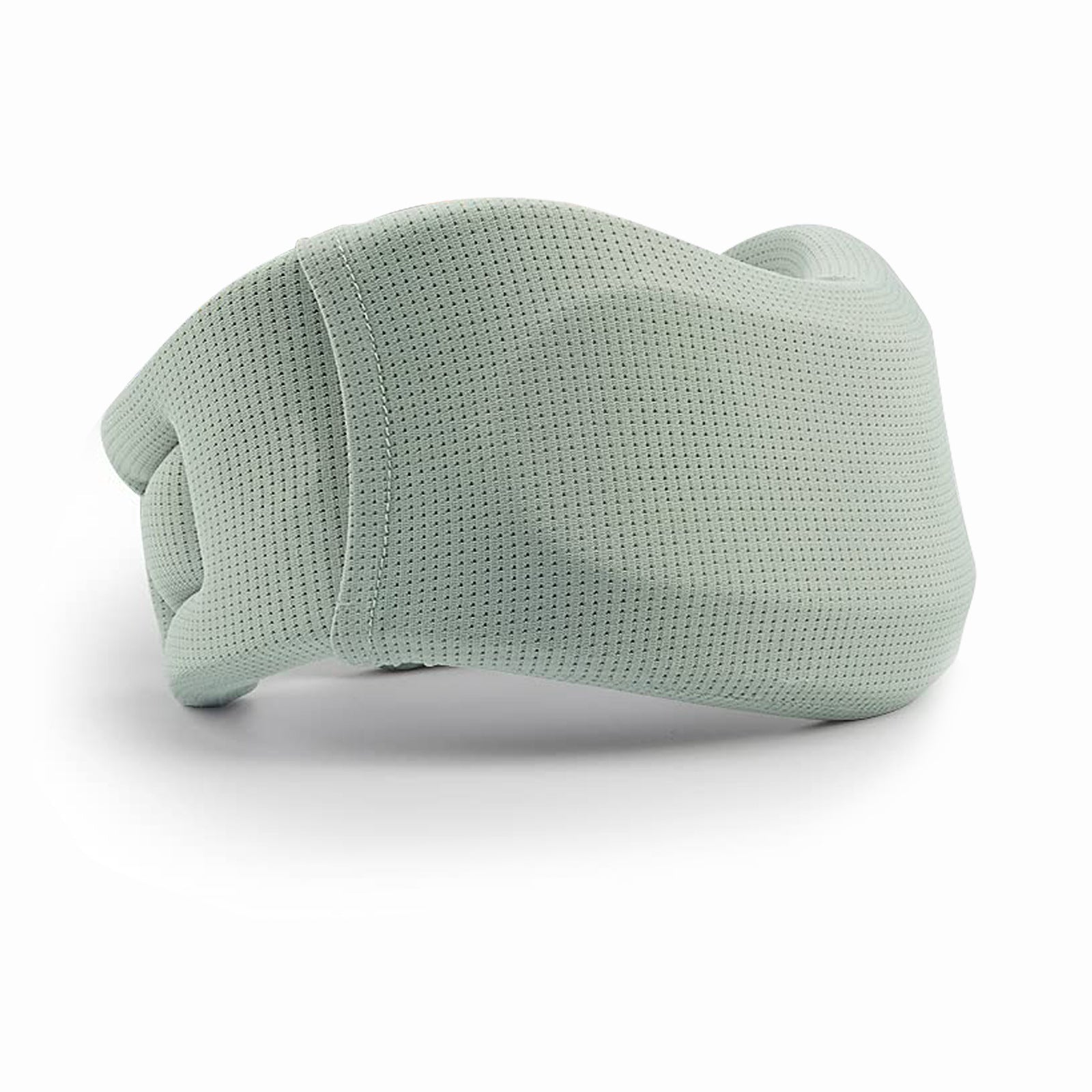 Size XL Light Green Ergonomic Neck Support Brace - Soft Cervical Collar for Posture Correction and Pain Relief
