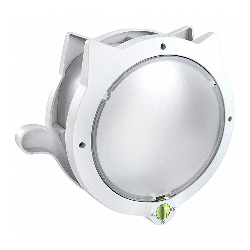 White 4-Way Locking Cat Flap Door - Pet Entry Portal for Interior Doors, Walls & Cabinets - Image 2