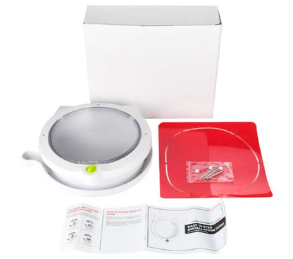 White 4-Way Locking Cat Flap Door - Pet Entry Portal for Interior Doors, Walls & Cabinets - Image 8