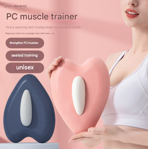 Pink Ergonomic Pelvic Floor Strengthener - Inner Thigh & Hip Trainer for Men and Women(Non-electric) - Image 2