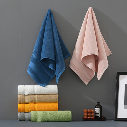 Brown Premium 3-Piece 100% Cotton Towel Set - Ultra Soft, Absorbent & Quick-Dry for Bathroom - Image 3