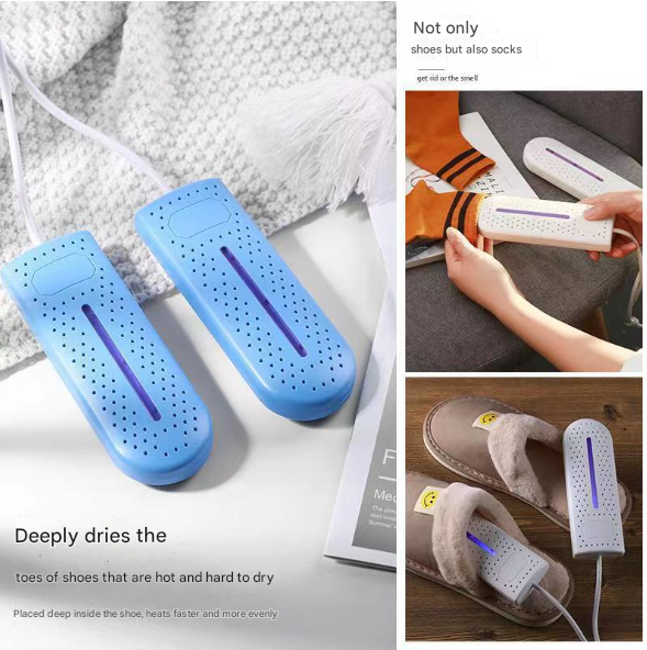Pink Portable USB Shoe Dryer & Deodorizer - Constant Temperature Electric Boot Warmer with UV Sanitizer - Image 6