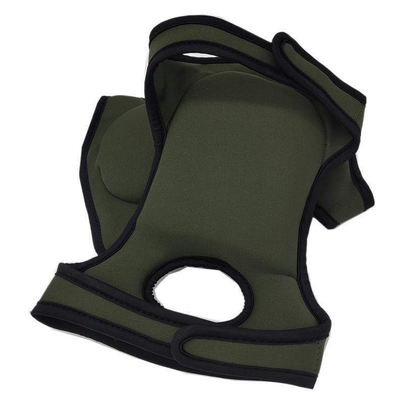 Green Adjustable Gardening Knee Pads - Comfortable Neoprene Knee Protectors for Weeding & Outdoor Work - Image 6