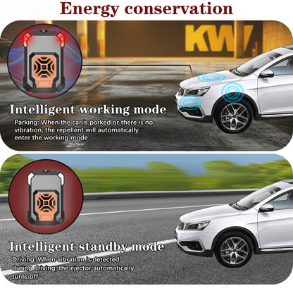 Ultrasonic Car Rat Repellent with LED Flash - Automatic Start-Stop - Image 2
