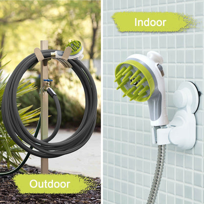 Blue Ultimate Pet Bathing Showerhead - Dog-Friendly Pressure-Boost Spray with Foamer - Image 2