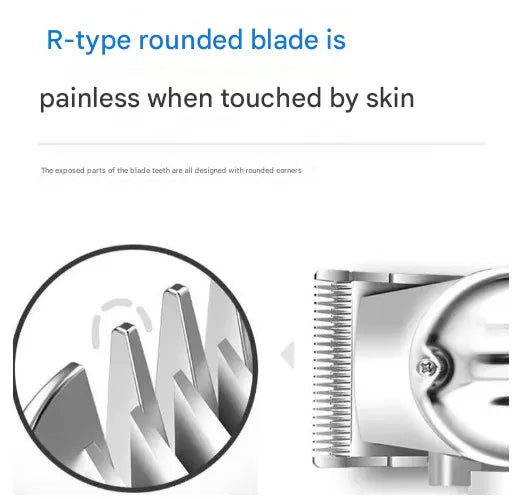 Gold Professional Electric Hair Clipper - Advanced Barber Trimmer - Image 2