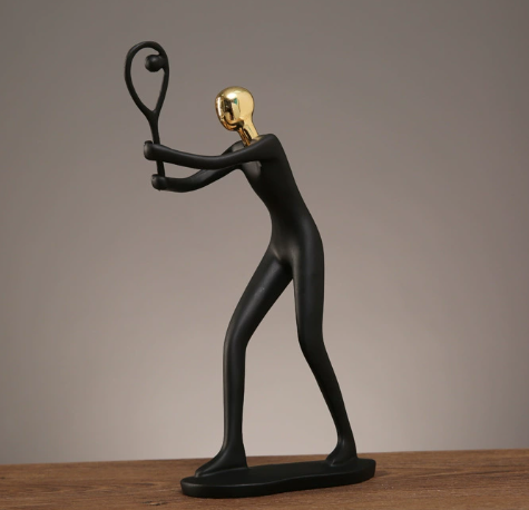 Collectible Sports Figurine Blind Box - Modern Resin Athlete Statue for Home Office Decor - Image 6