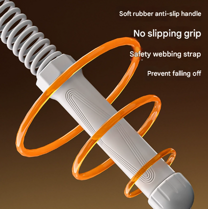 Black Heavy Cordless Battle Rope - Portable Weighted Fitness Rope for Home Gym Strength & Cardio Training - Image 3