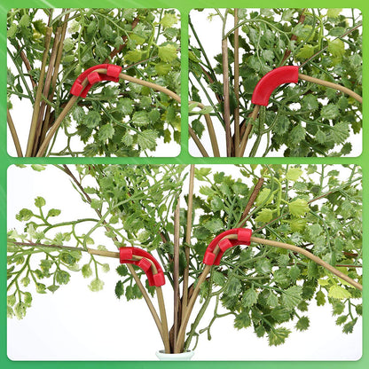 60PCS Green 90-Degree Plant Bender Clips for Low-Stress Training (LST) - Reusable Stem & Branch Trainer for Increased Yields - Image 2