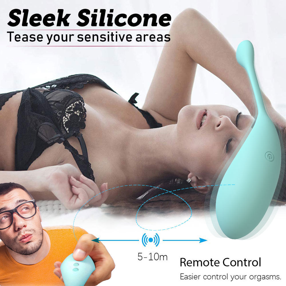 Green PulseWave Waterproof Clitoral Sucker & Vibrating G-Spot Teaser - 7 Suction Modes, USB Rechargeable - Image 3