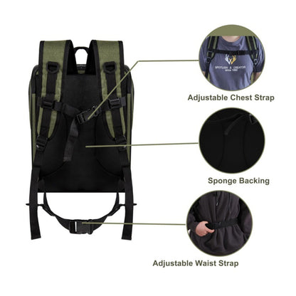 Pink Breathable Comfort Pet Travel Backpack - Image 2
