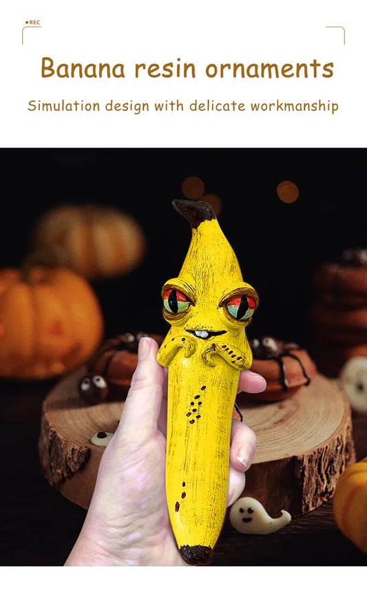 One-Eye Charming Magic Banana Resin Craft Ornament 3piece - Image 4