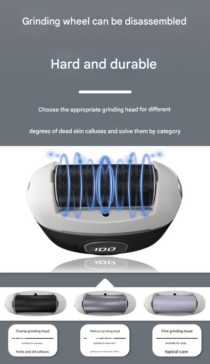 Green Smart Digital Electric Foot File - Automatic Dead Skin Remover - Image 5