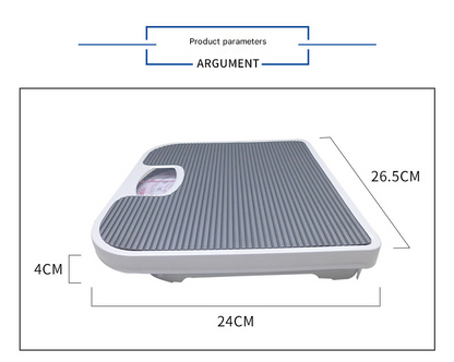Blue Classic Mechanical Bathroom Scale - Battery-Free Analog Body Weight Scale with Non-Slip Platform - Image 4