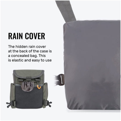 Military green Hot-selling outdoor binoculars backpack - adjustable camouflage chest bag for hunting - Image 3