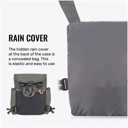 Military green Hot-selling outdoor binoculars backpack - adjustable camouflage chest bag for hunting - Image 3
