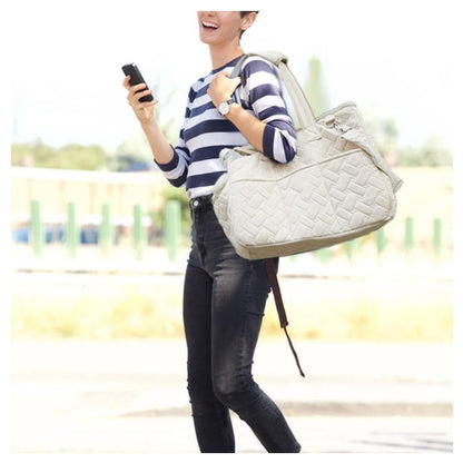 Beige Fashionable Pet Carrier Bag - Stylish Handbag for Cats and Small Dogs - Image 4