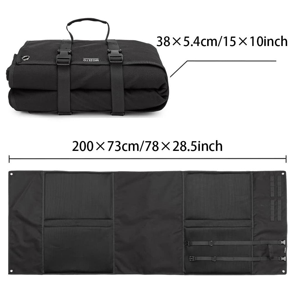 Khaki Portable Tactical Shooting Mat - Lightweight Roll-Up Ground Pad for Outdoor Range & Hunting - Image 2